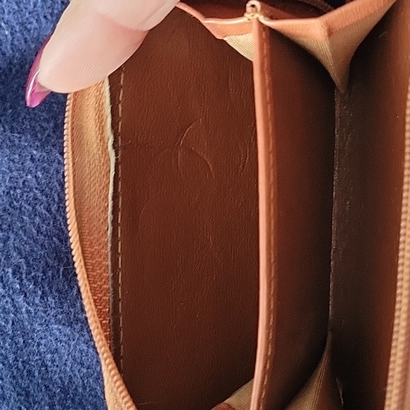 Vintage Leather Company Full Zip Coin & Keyholder In Cognac - Picture 9 of 10